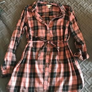 H&M Maternity Plaid Shirt